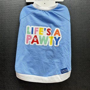 Packed Party NWT Party Pup Tee Dog T-Shirt - Life's a Pawty - Sz Small